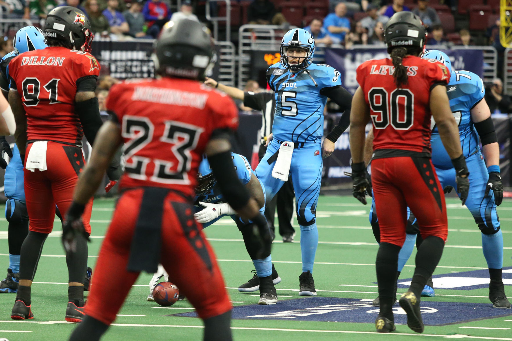 AC Blackjacks at Philadelphia Soul gallery
